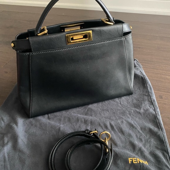 Additional photo - Fendi Calfskin Medium Peekaboo - Picture 3 of 12
